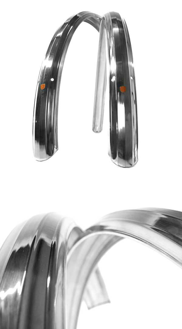 Pelago bred aluminium skærme sølv